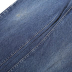 LEE Womens Jeans Blue Regular Straight Denim Medium W26 L28 Classic Fit Zip
