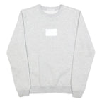 CALVIN KLEIN JEANS Boys Grey Sweatshirt Crew Neck 16Y Cotton Blend Pullover