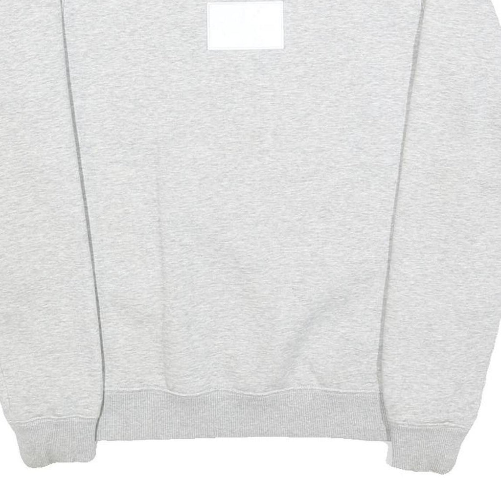 CALVIN KLEIN JEANS Boys Grey Sweatshirt Crew Neck 16Y Cotton Blend Pullover