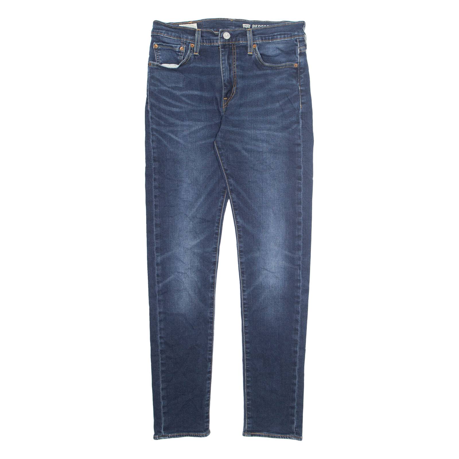 LEVI'S 510 BIG E Jeans Mens Blue Slim Skinny Stone Wash W30 L32
