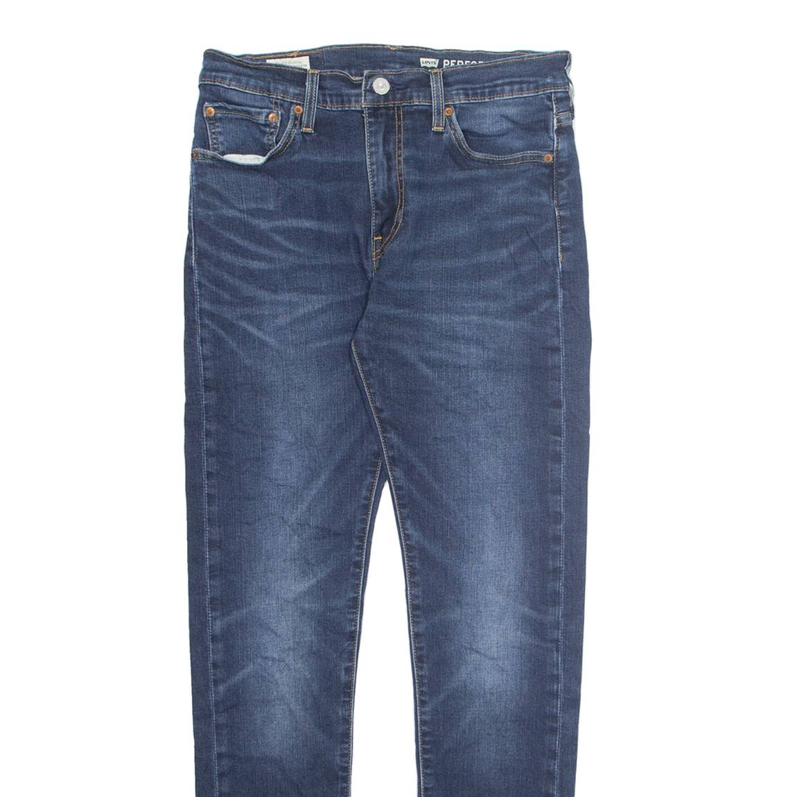 LEVI'S 510 BIG E Jeans Mens Blue Slim Skinny Stone Wash W30 L32