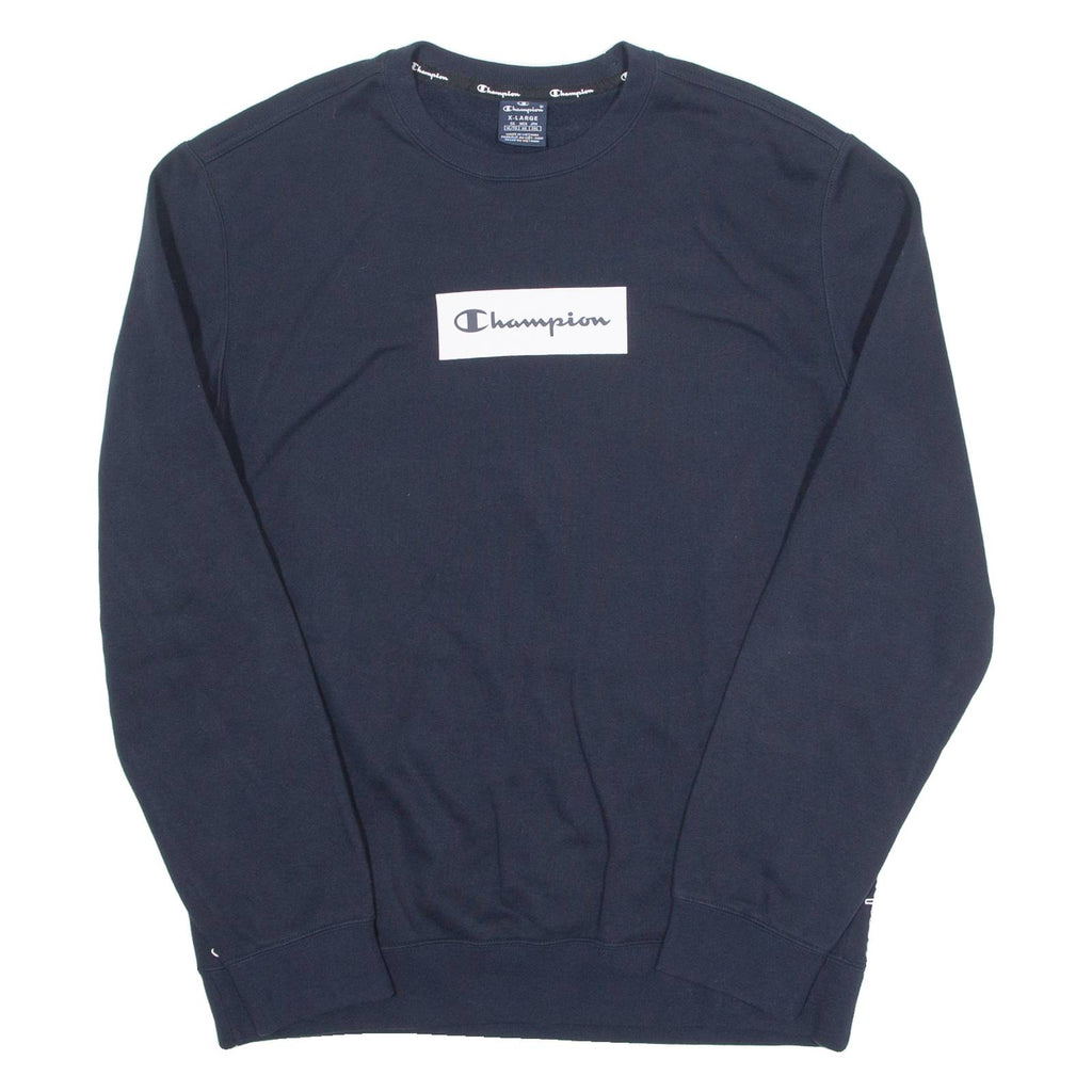 CHAMPION Mens Sweatshirt Blue XL