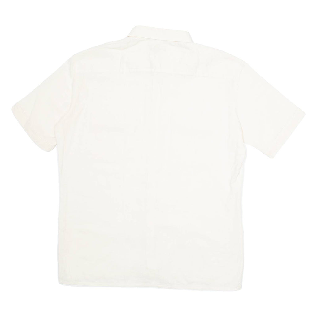 ENZO Mens Plain Shirt Beige M