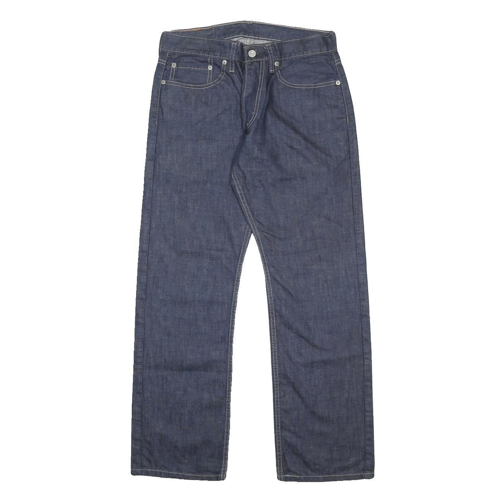 LEVI'S 514 Mens Jeans Blue Slim Straight Denim Raw W31 L30 Classic Fit
