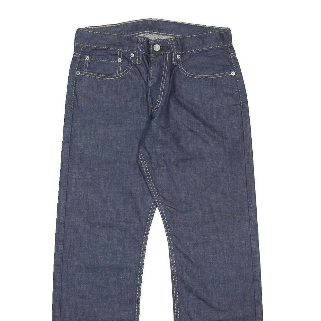 LEVI'S 514 Mens Jeans Blue Slim Straight Denim Raw W31 L30 Classic Fit