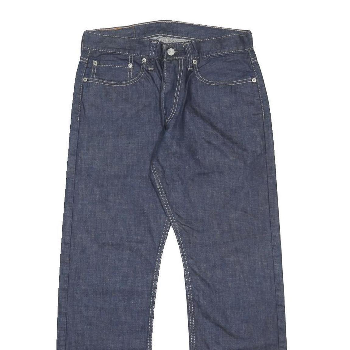 LEVI'S 514 Mens Jeans Blue Slim Straight Denim Raw W31 L30 Classic Fit