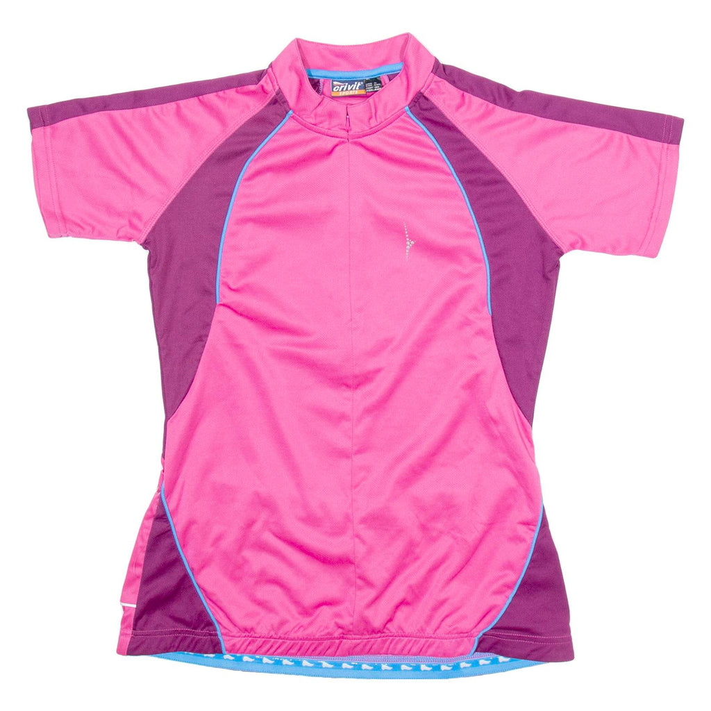 CRIVIT Cycling Mens Jersey Pink 1/2 Zip M