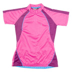 CRIVIT Cycling Mens Jersey Pink 1/2 Zip M