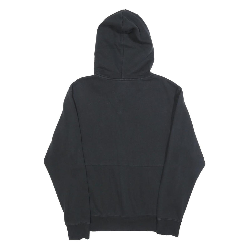 AIR JORDAN Mens Black Paris Pullover Hoodie XS Cotton Blend Casual Sweatshirt