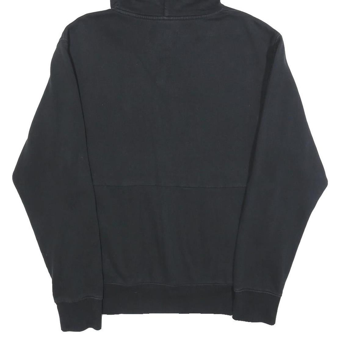 AIR JORDAN Mens Black Paris Pullover Hoodie XS Cotton Blend Casual Sweatshirt