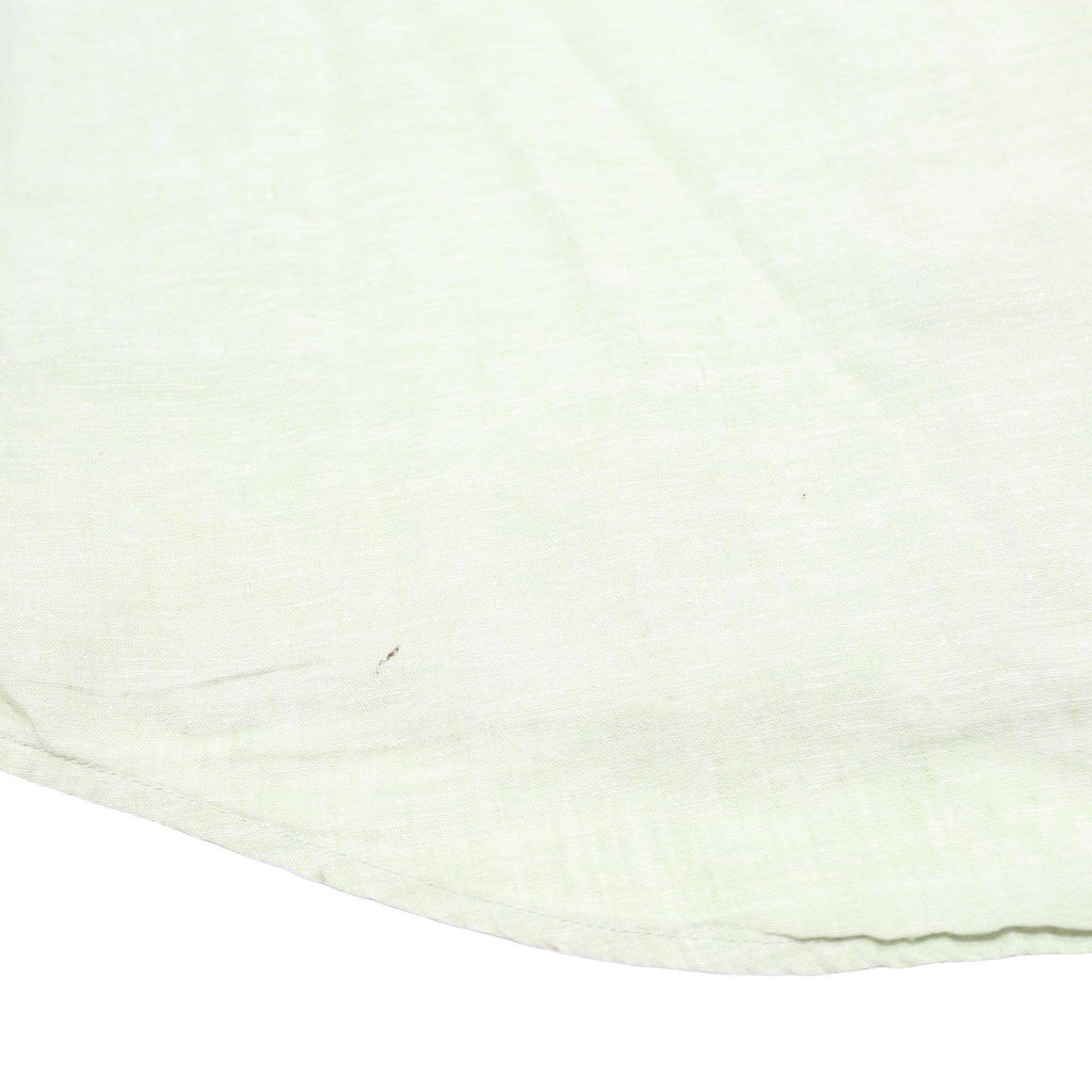 TOMMY HILFIGER Mens Light Green Shirt M Casual Summer Linen Blend
