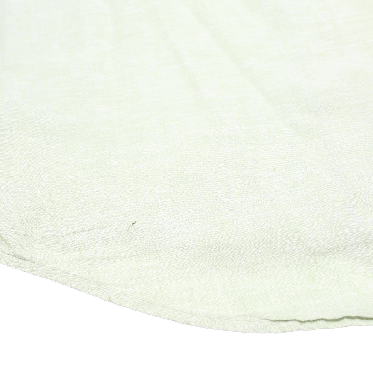 TOMMY HILFIGER Mens Light Green Shirt M Casual Summer Linen Blend
