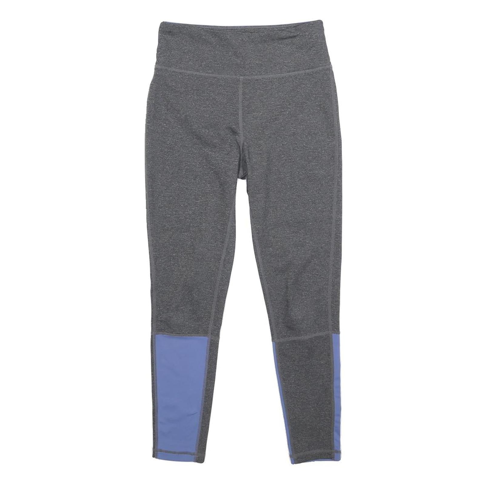 DKNY Womens Joggers Grey & Blue XS W22 L24 Slim Tapered Leg DKNY Logo