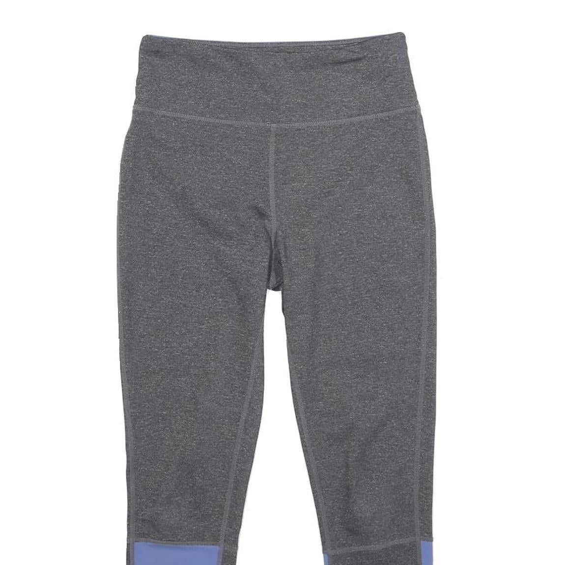 DKNY Womens Joggers Grey & Blue XS W22 L24 Slim Tapered Leg DKNY Logo