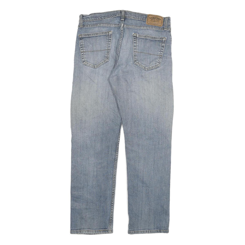 LEVI'S Mens Regular Fit Light Blue Denim Jeans W32 L29 Zip Closure Classic Style