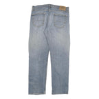 LEVI'S Mens Regular Fit Light Blue Denim Jeans W32 L29 Zip Closure Classic Style