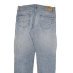 LEVI'S Mens Regular Fit Light Blue Denim Jeans W32 L29 Zip Closure Classic Style