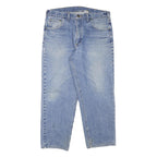 CARHARTT Mens Jeans Blue Relaxed Straight Denim Medium W34 L26 Workwear Casual