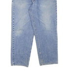 CARHARTT Mens Jeans Blue Relaxed Straight Denim Medium W34 L26 Workwear Casual