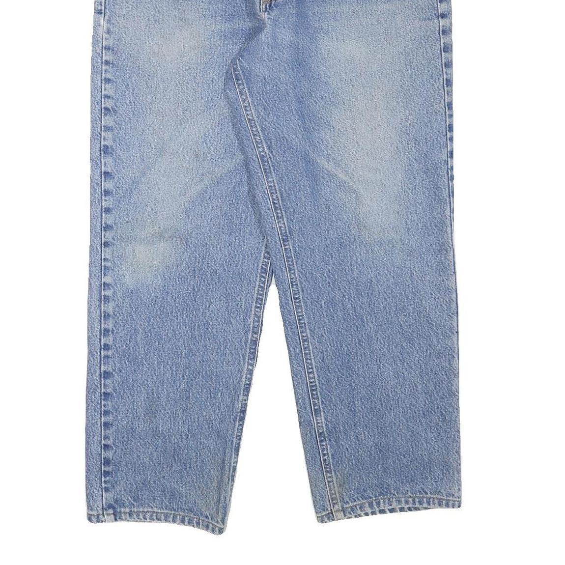 CARHARTT Mens Jeans Blue Relaxed Straight Denim Medium W34 L26 Workwear Casual