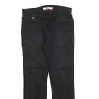 TOMMY HILFIGER Mens Jeans Black Slim Skinny Denim W29 L27 Stylish Zip Closure