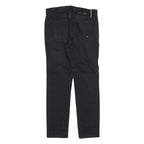 TOMMY HILFIGER Mens Jeans Black Slim Skinny Denim W29 L27 Stylish Zip Closure