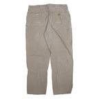 CARHARTT Mens Cotton Blend Relaxed Straight Trousers W40 L34 Workwear Utility