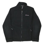 BERGHAUS Womens Black Classic Zip Jacket M Polyester Blend Outdoor Fleece Hiking