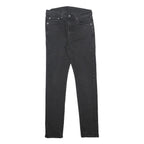 LEVI'S 510 Mens Jeans Black Slim Skinny Denim Medium W32 L31 Stretch Cotton