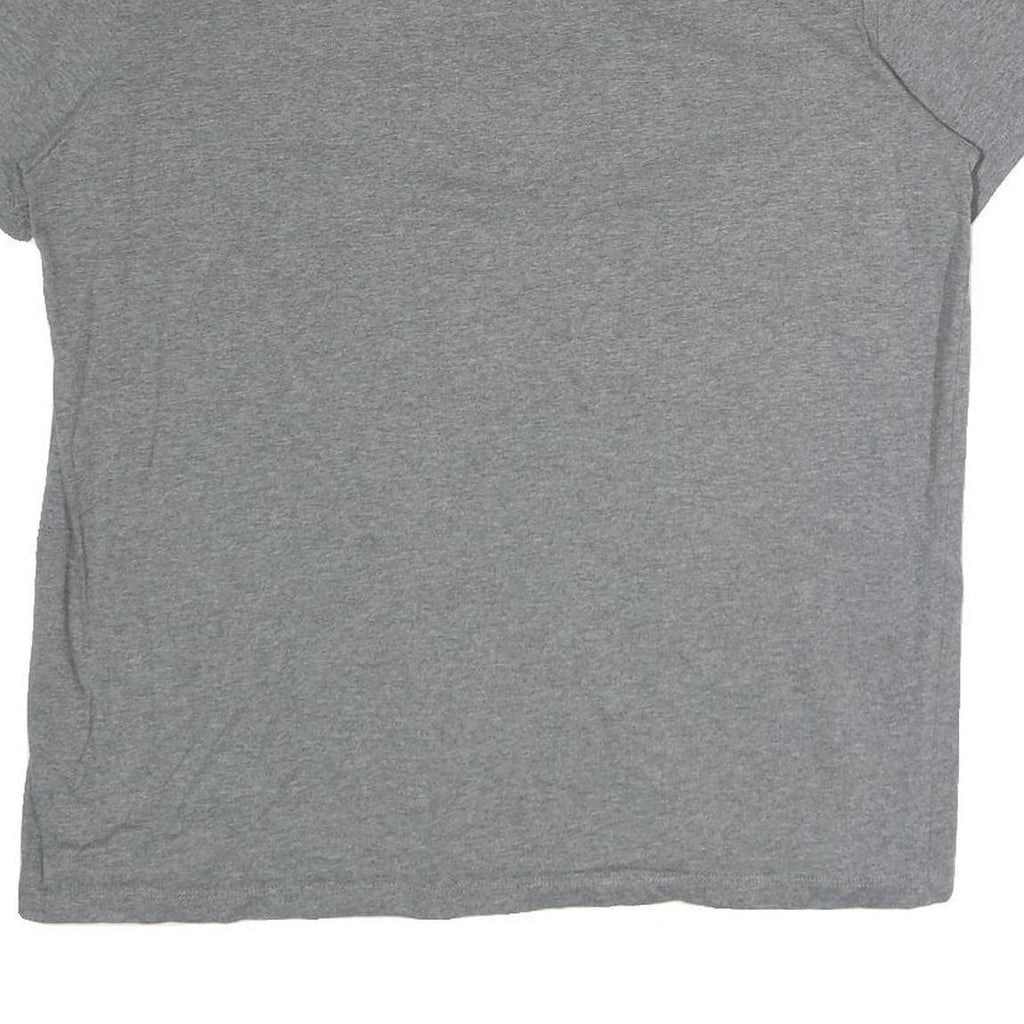 CALVIN KLEIN Mens Grey Plain T-Shirt L Short Sleeve Crew Neck Casual Wear