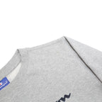 CHAMPION Mens Grey Cotton Blend Crew Neck S Sweatshirt Logo Print Pullover