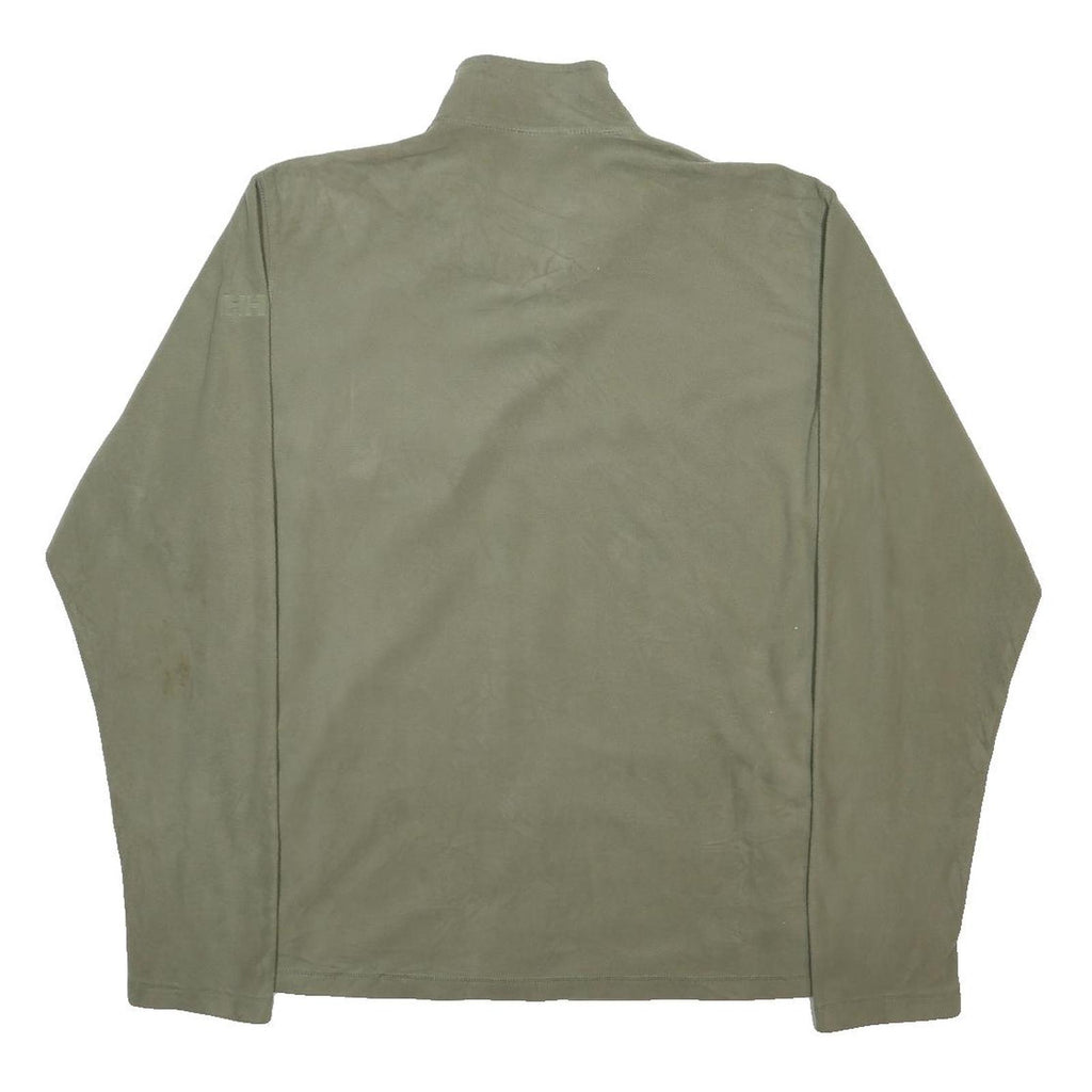 HELLY HANSEN Mens Green Jacket 2XL Polyester Zip Lightweight Casual Outdoor