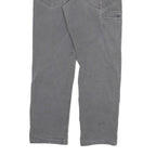 CARHARTT Mens Cotton Blend Grey Relaxed Fit Straight Trousers W30 L27 Workwear