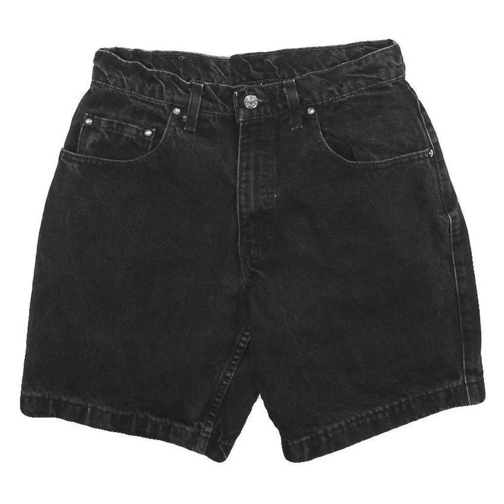 LEVI'S Mens Black Denim Casual Shorts S W30