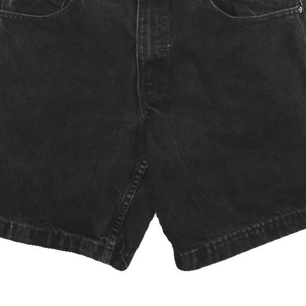 LEVI'S Mens Black Denim Casual Shorts S W30