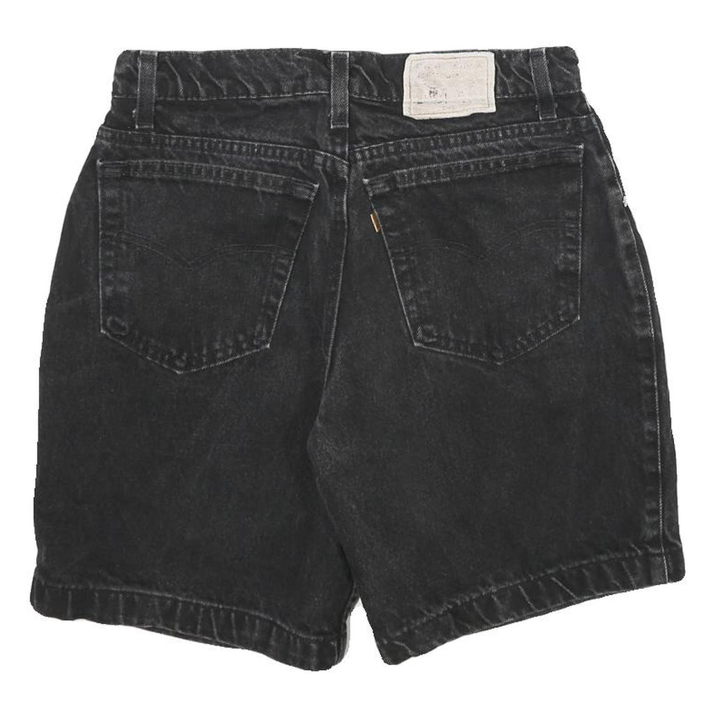 LEVI'S Mens Black Denim Casual Shorts S W30