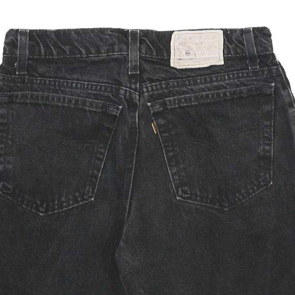 LEVI'S Mens Black Denim Casual Shorts S W30