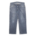CARHARTT Mens Relaxed Blue Denim Jeans W34 L28 Casual Durable Workwear Zip