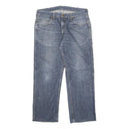 CARHARTT Mens Relaxed Blue Denim Jeans W34 L28 Casual Durable Workwear Zip