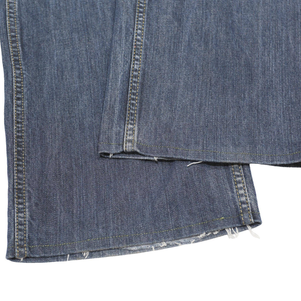 CARHARTT Mens Relaxed Blue Denim Jeans W34 L28 Casual Durable Workwear Zip