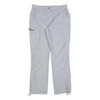 CRIVIT Womens Polyester Blend Grey Regular Fit Straight Leg Trousers W30 L30