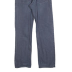 CARHARTT Mens Cotton Blend Blue Relaxed Straight Trousers W33 L30 Workwear