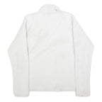 PATAGONIA Womens White Plain Pullover Fleece Jumper M Soft Warm Casual
