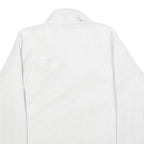 PATAGONIA Womens White Plain Pullover Fleece Jumper M Soft Warm Casual