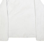 PATAGONIA Womens White Plain Pullover Fleece Jumper M Soft Warm Casual