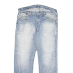 LEVI'S 501 Mens Jeans Blue Regular Straight Denim Medium W36 L31 Classic Button