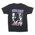 MARTIN LUTHER KING JR Mens Black Graphic T-Shirt M Short Sleeve Crew Neck Iconic