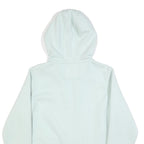 CARHARTT Womens White ¼ Zip Hoodie L Cotton Blend Casual Sweatshirt