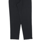 KOFLER Womens Polyester Black Regular Straight Trousers W26 L28 Smart Workwear