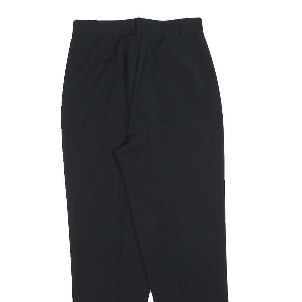 KOFLER Womens Polyester Black Regular Straight Trousers W26 L28 Smart Workwear